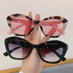 Retro Tortoiseshell Cat Eye Sunglasses UV400 Sun Shades