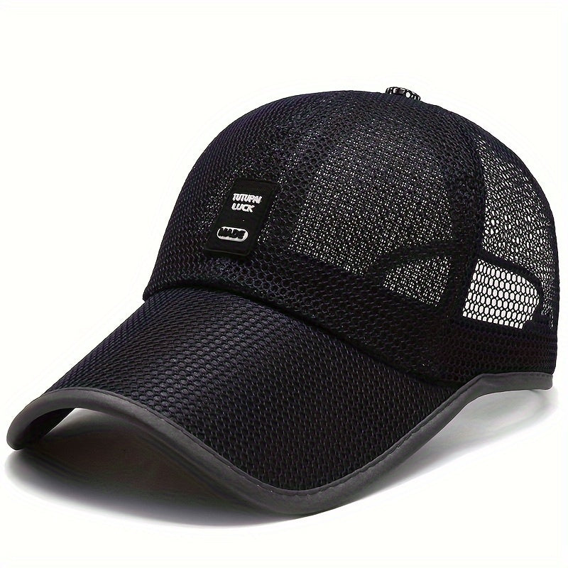 Mesh Baseball Cap Sunshade Cap Breathable Outdoor Sports Hat