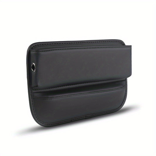 Car Seat Organizer PU Leather Seat Gap Storage Bag Car Interior Accessories