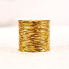 20m 1mm Golden Rope Twine Ribbon Wedding Packing Cords Rope DIY Craft String