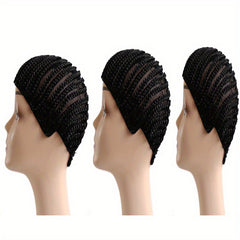 Mesh Cap Braid Wig Net Cap Elastic Comfortable Men's Costume Props