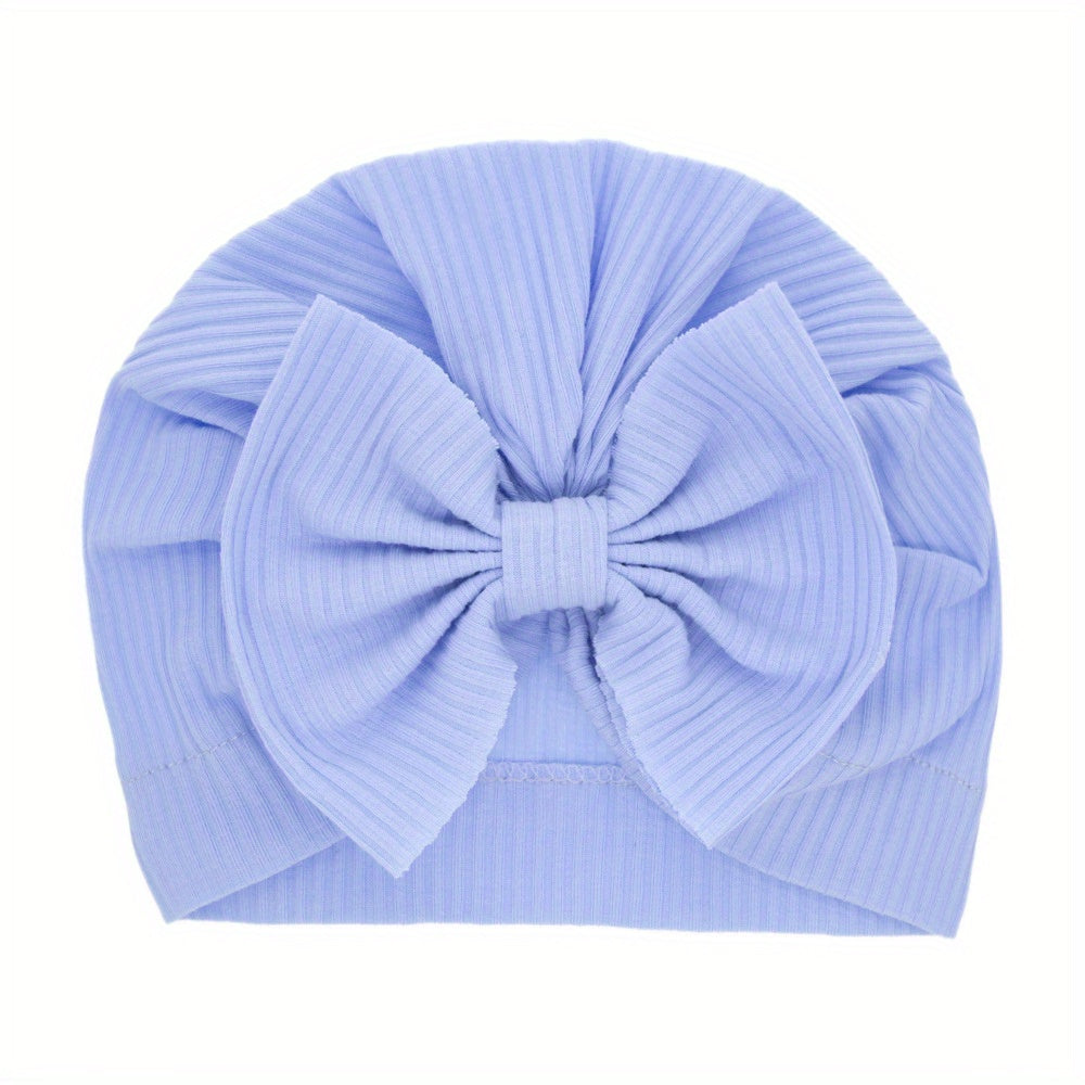 Baby Cotton Hat Bow Knot Baby Pullover Hat Warm Hat