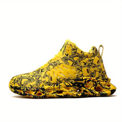 Men's Camouflage Breathable Lace up Sneakers
