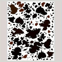 Cow Pattern Casual Throw Blanket Winter Warm Flannel Blanket