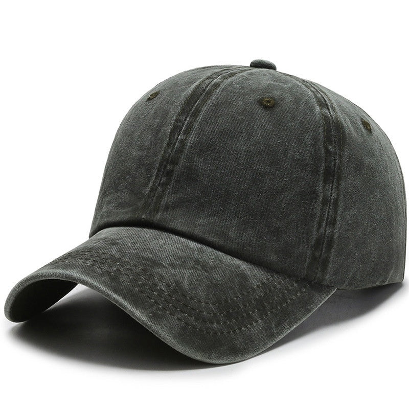 Solid Vintage Men's Baseball Cap