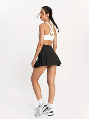 Women's Slim Sports Shirt for Tennis Skort with Pocket