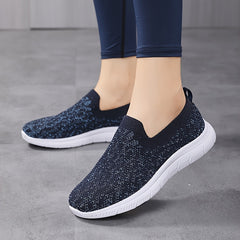 Women's Slip on Sports Sneakers Lightweight Outdoor Walking Shoes