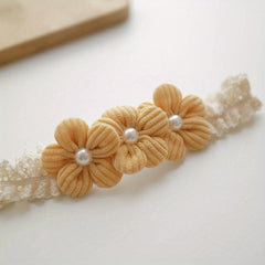 Baby Girls Flowers Lace Headband Hairband Princess Hair Accessories