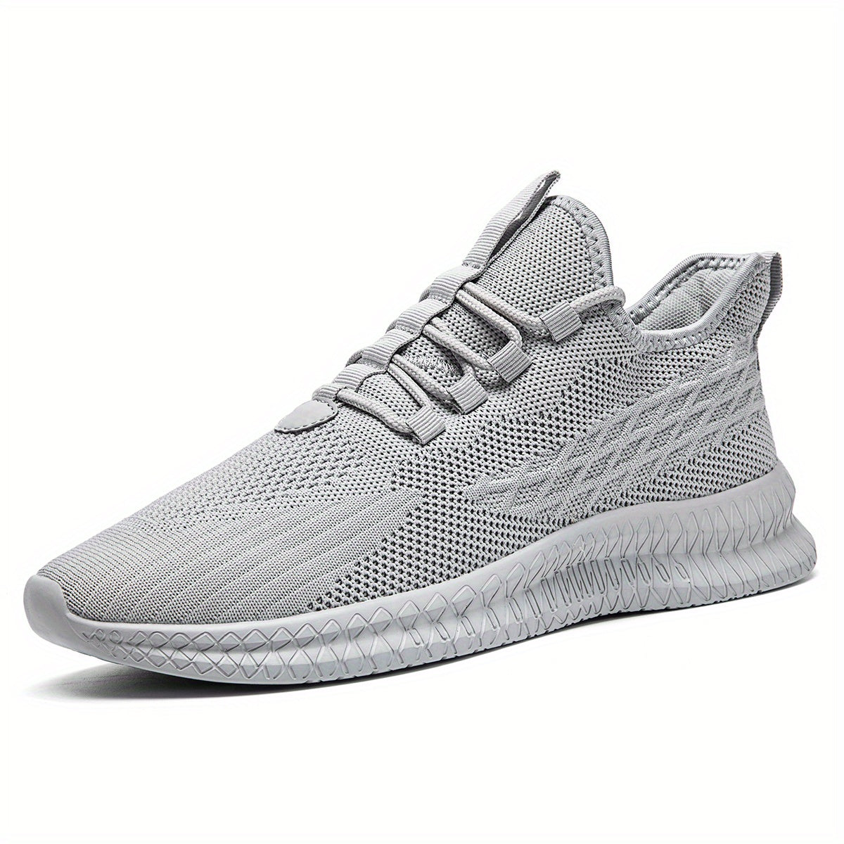 Men's Lightweight Knitted Running Shoes - Spring/Summer