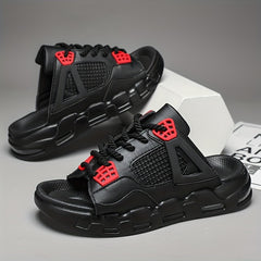 Men's Non Slip Platform Slides Comfortable Cloud Slides