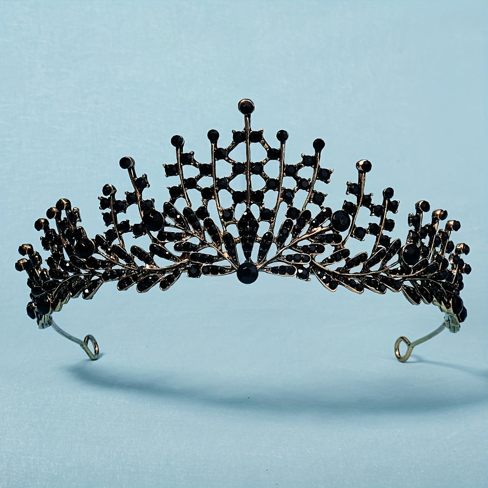 Crystal Headband Tiara Hair Accessory for Prom Birthday