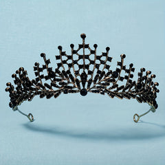 Crystal Headband Tiara Hair Accessory for Prom Birthday