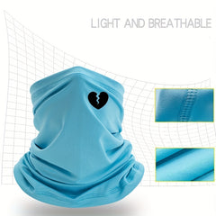 Heartbreak Printing Outdoor Cycling Mask Lightweight Breathable Neck