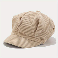 British Retro Octagonal Hat for Men and Women