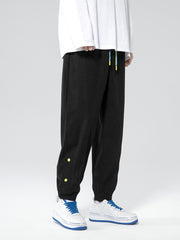Men's Casual Drawstring Sweatpants for Spring/Autumn