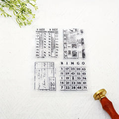 Numbers DIY Silicone Transparent Stamp