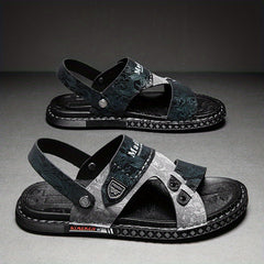 Men's Wear Resistant Non Slip Sandals Quick Drying Comfy Slides Beach Shoes