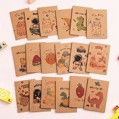 Mini Cartoon Soft Cover Journal for Teens