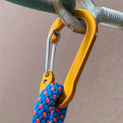 6pcs Heavy Duty Alloy Keychain Keyring for Outdoor Camping Hiking