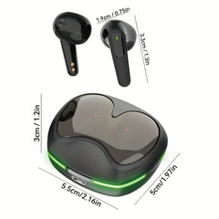 Wireless Headset HiFi Stereo Music Headphone With Microphone