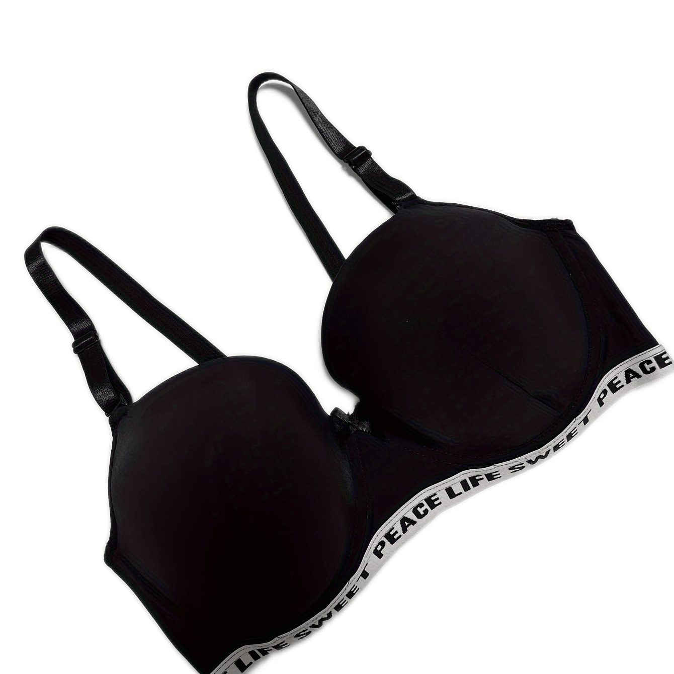Women's Bra Full Coverage Medium Stretch Bow Decor
