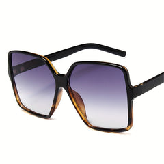 Retro Rectangular Sunglasses For Men And Women