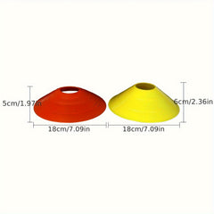 Soccer Ball Training Disc Football Agility Speed Equipment 20pcs