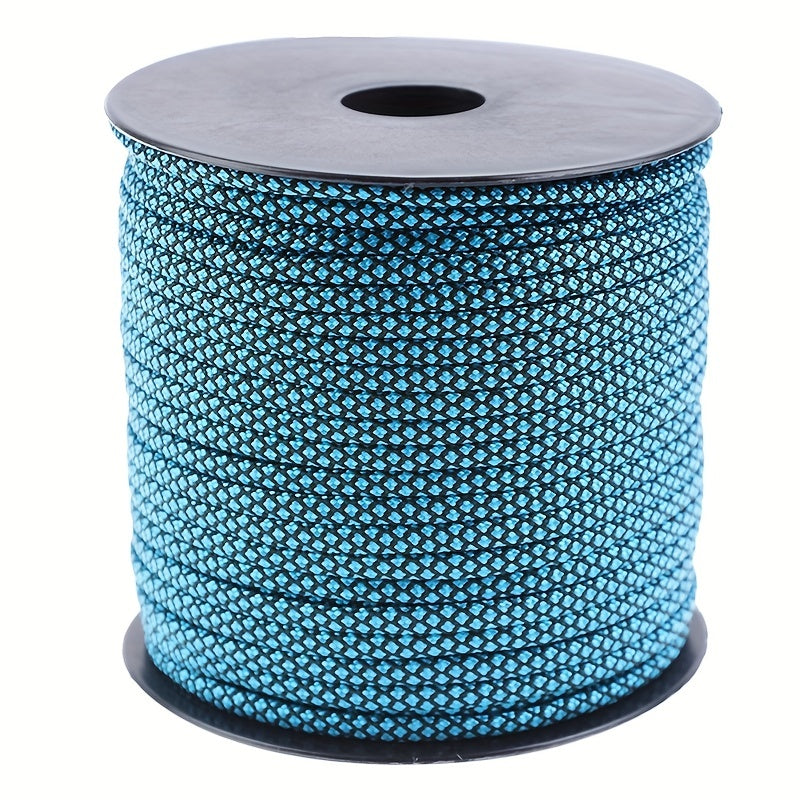 1pc 50m Reflective Guyline Camping Tent Rope 164ft Cord Wire