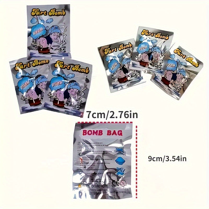 20pcs Stench Fart Bag Prank Portable Smelly Novelty Toys Halloween Trick