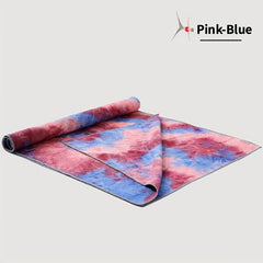 Anti Slip Yoga Mat Towel Dots Printed Pilates Blanket Hot Yoga Fitness