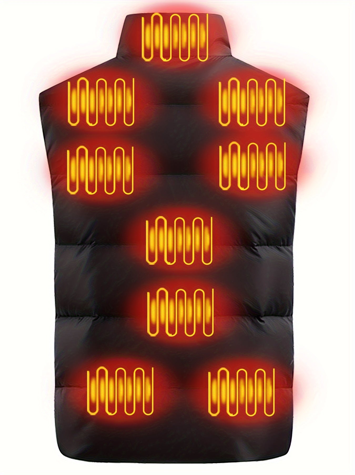 Men's Smart Heating Vest Warm Outdoor Vest Winter Clothing