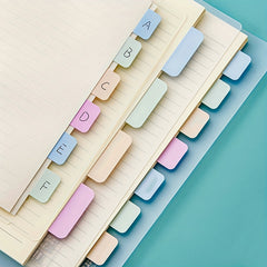 Morandi PET Sticky Tabs Book Flags - Write & Reposition, 4pcs