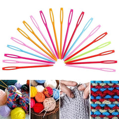 20pcs Plastic Knitting Needles DIY Materials Knitting Needles