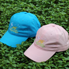 Just Breathe Embroidered Casual Baseball Cap Soft Outdoors Hat