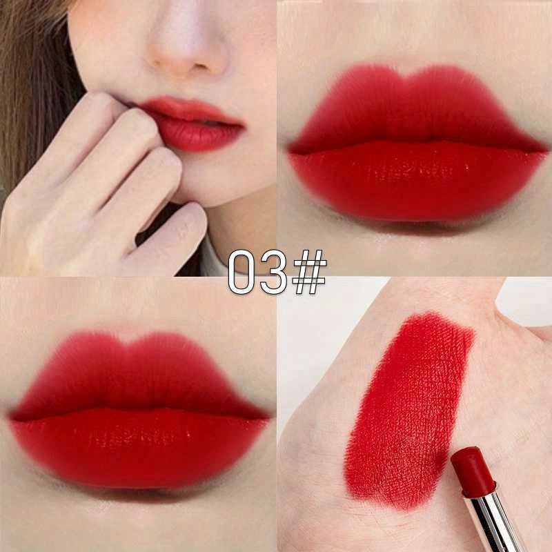 Matte Nude Red Lipstick Pen Velvet Lip Liner Pencil