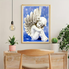 5D DIY Diamond Painting Angel Embroidery Cross Stitch Kit 30x40cm