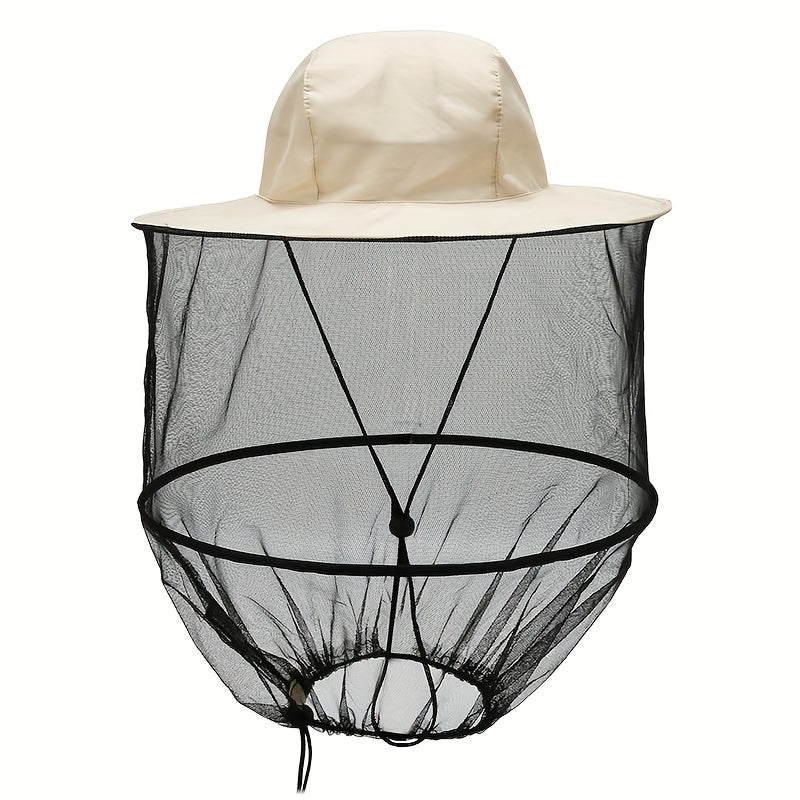 Outdoor Portable Sun Shading Fishing Hat - Mosquito Protection