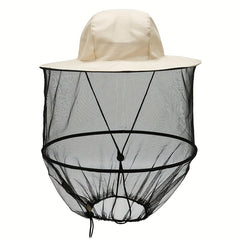 Outdoor Portable Sun Shading Fishing Hat - Mosquito Protection