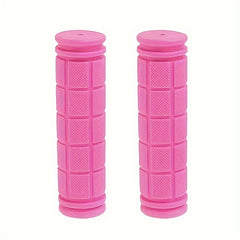 2pcs Colorful Fixed Gear Bike Handlebar Cover Soft Rubber Grip Stopper