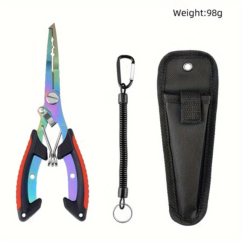 Fishing Line Cutter Split Ring Opener Fishing Pliers Hook Extractor