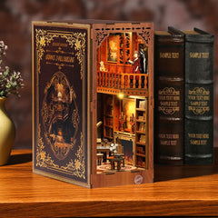 DIY Wooden Puzzle Book Stand - Green's Cabin Home Decoration
