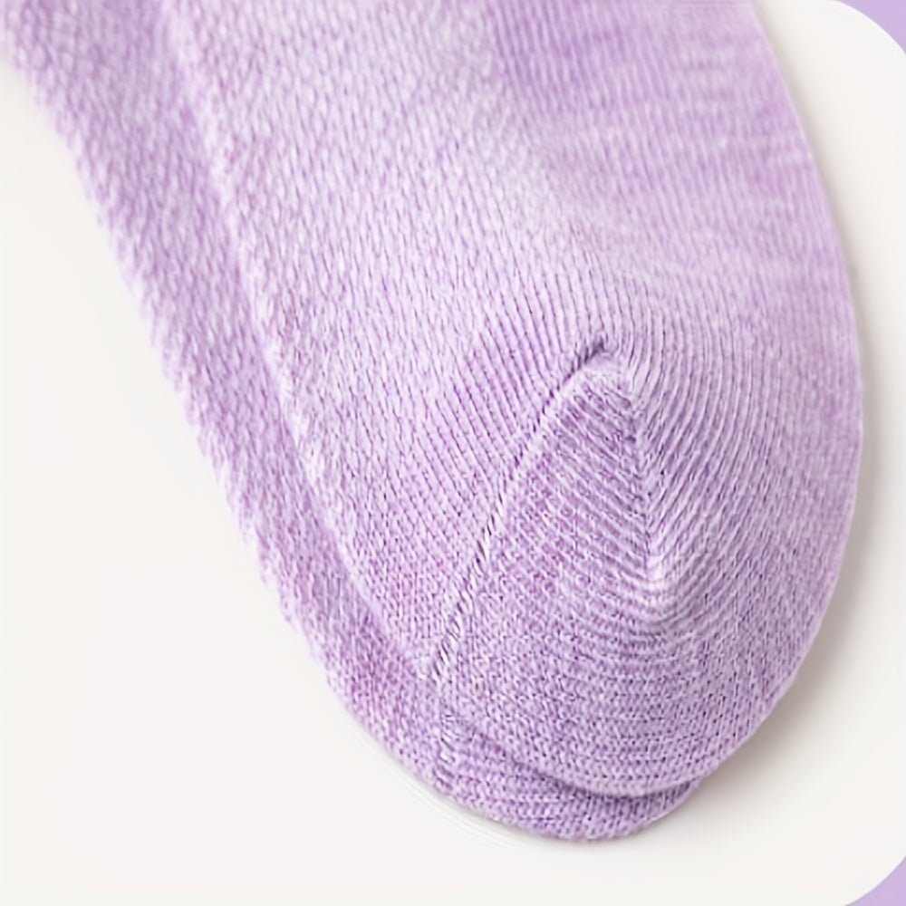 Girls Floral Ankle Socks for Kids - Breathable & Comfortable