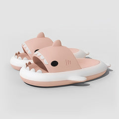 QYA Shark Slippers Block Cloud Slides Anime Lightweight Non Slip Shoes