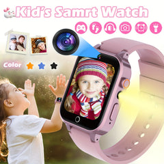 Kids Smart Watch with Camera and Flashlight, Alarm Clock, Reminder Functions