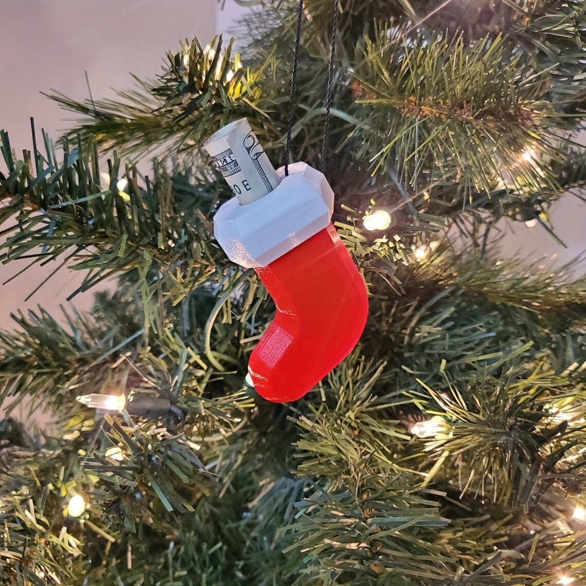 Funny Stocking Ornament Christmas Money Elephant Gag Gift
