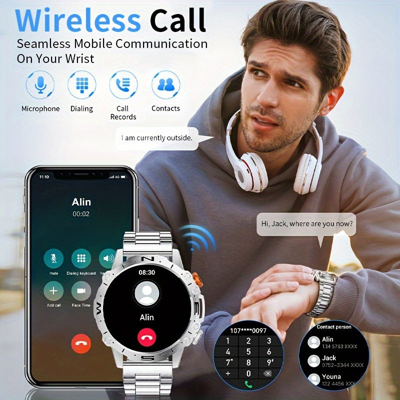 Smart Watch 3 HD Touch Screen Fitness Watches Waterproof Sport Mode