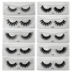 Soft & Fluffy 3D False Eyelashes for a Natural Look