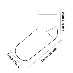 3 Pairs Girls Kids Crew Socks for Spring Autumn