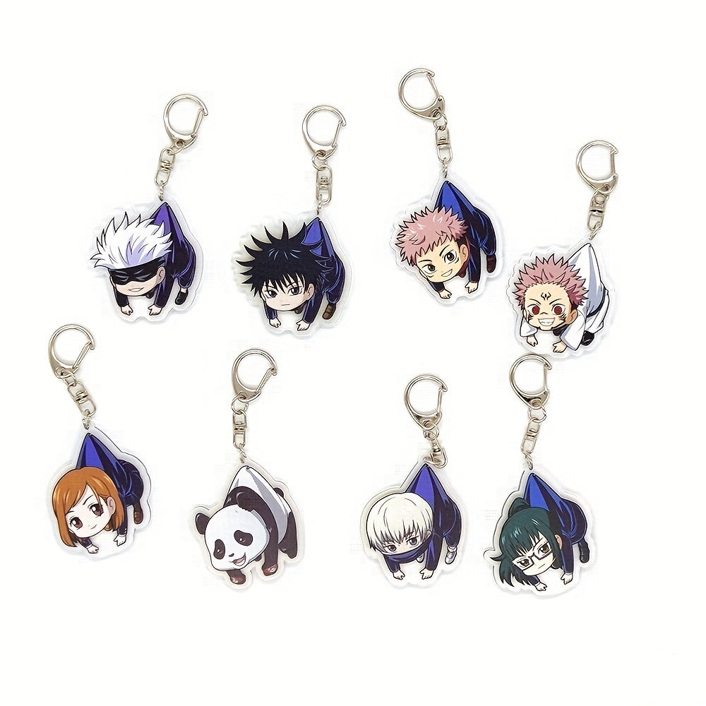 Anime Acrylic Keychain Car Pendant Bag Charm