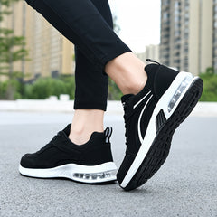 Women's Non-Slip Air Cushion Running Shoes Lace Up Casual Travel Shoes